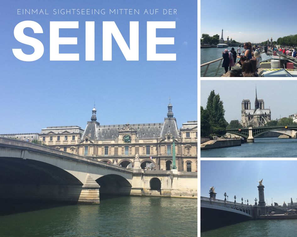 Sightseeing Tour über die Seine in Paris
