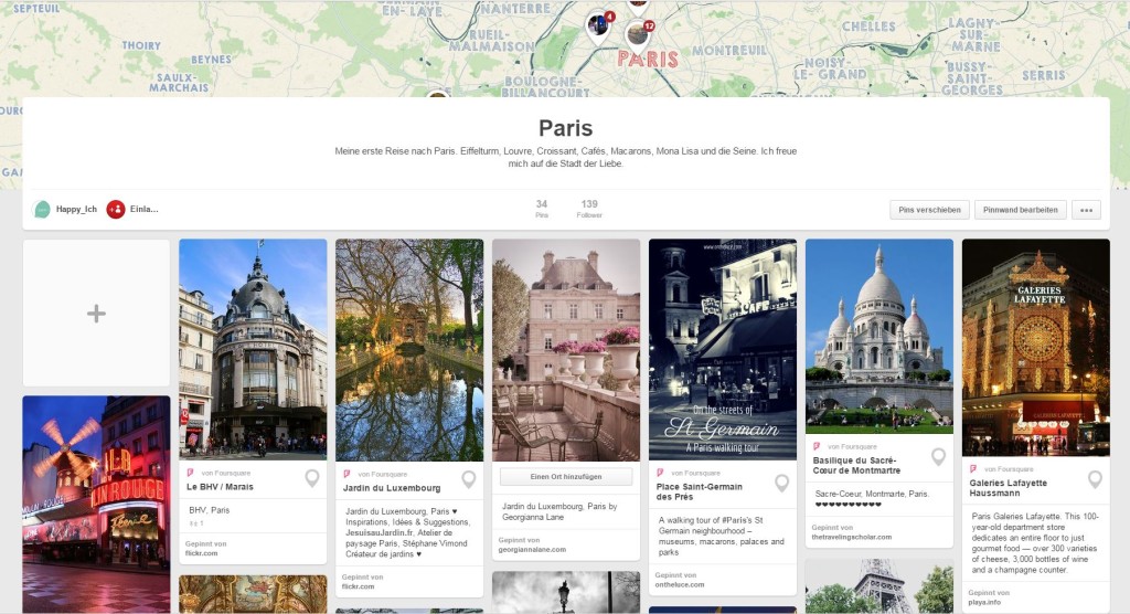 Paris Pinterest Tipps deutsch